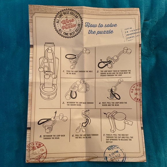 Wine Bottle Puzzle - Picture 6 of 7